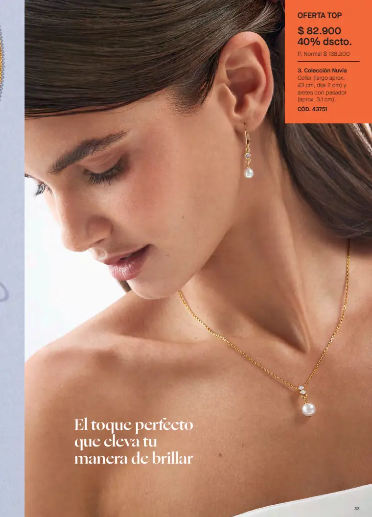 Recorte del catálogo Yanbal C9: Joyería para mujer - pág. 33