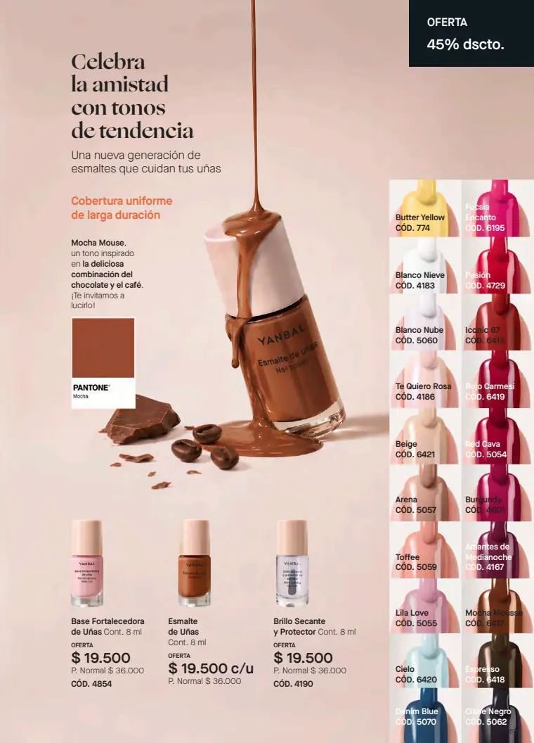 Recorte del catálogo Yanbal C9: Maquillaje - pág. 67