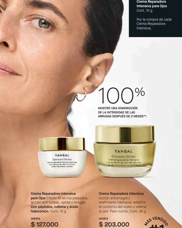 Crema Reparadora Intensiva para Ojos