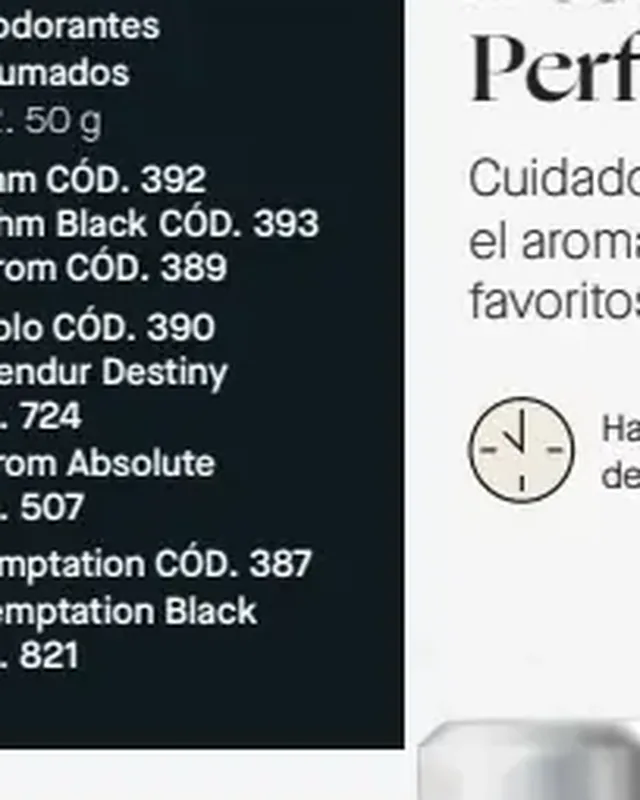 Desodorante Perfumado - Arom