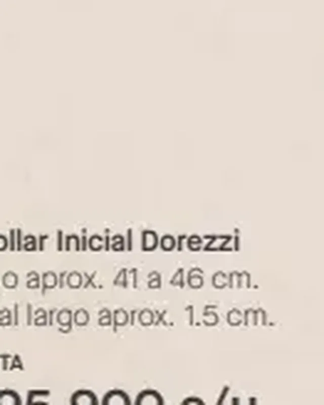 Pulsera Inicial Doretti - Inicial I
