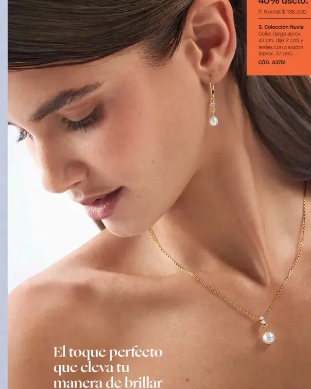 Colección Nuvia - Collar + aretes