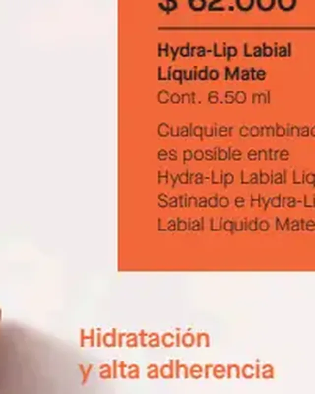Hydra-Lip Labial Líquido Mate - Capuccino