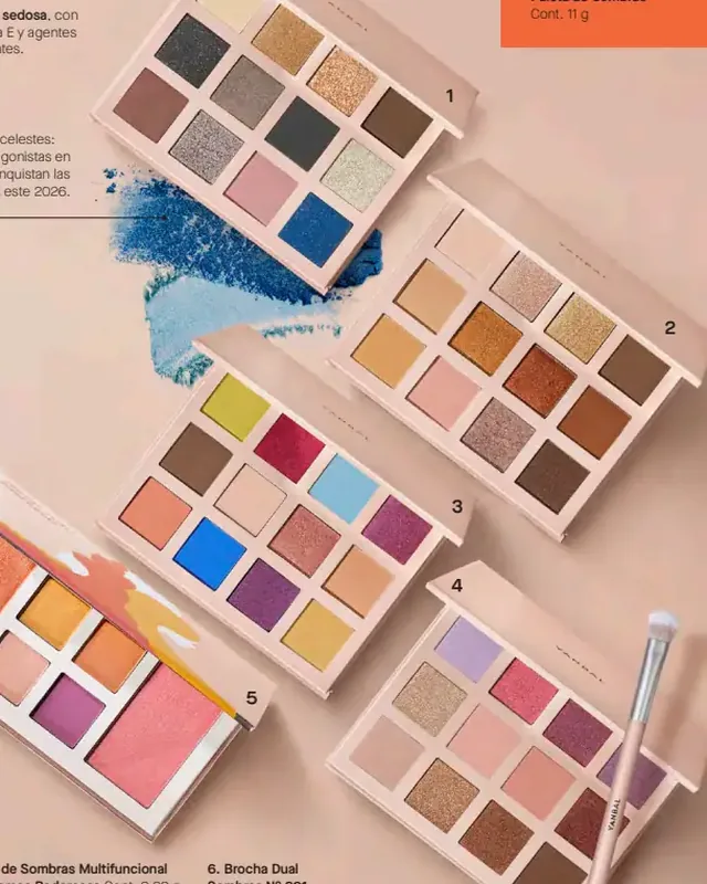 Paleta de Sombras Multifuncional Juntas Somos Poderosas
