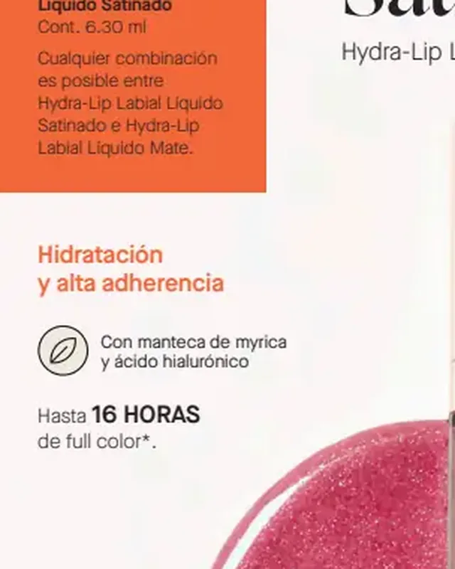 Hydra-Lip Labial Líquido Satinado - Caramel Rose
