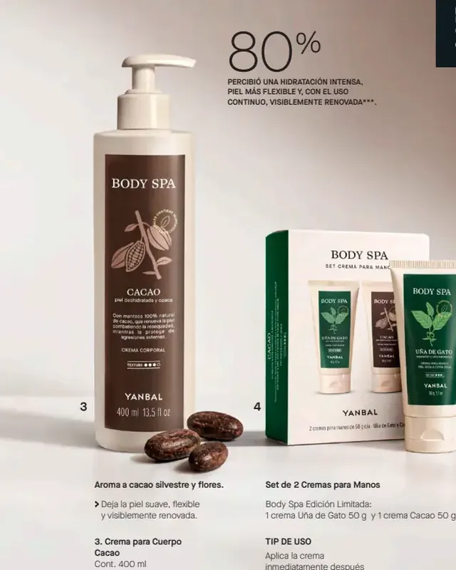 Crema para Cuerpo Cacao