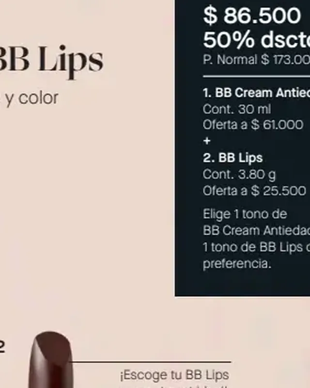 BB Cream Antiedad - Mediano