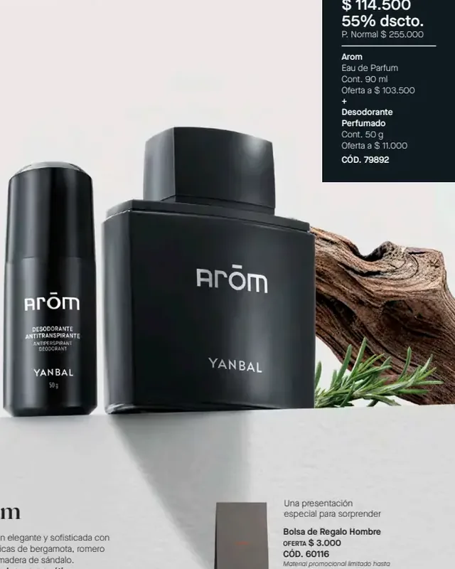 Set Arom - Eau de Parfum + Desodorante